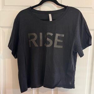 Athleta Black RISE Short Sleeve Tee